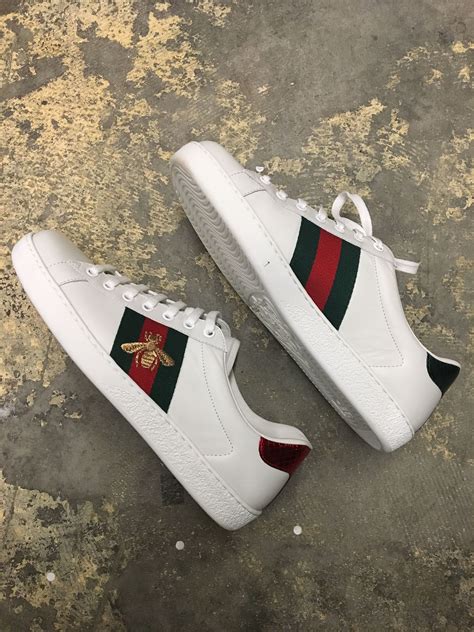 gucci bee shoes red|original gucci bee sneakers.